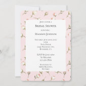  Roze Witte Rozen Bloemen Vrijgezellenfeest Kaart (Voorkant)