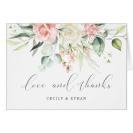 Roze witte rozen Eucalyptus Weddenschap Hartelijk 