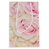  roze witte rozen liefde medium cadeauzakje (Voorkant)