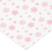 Roze witte sinoestheekspatroon korte tafelloper (Hoek)