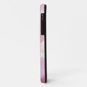 Roze & Witte Snoep Hartjes Kus Me Hart Sjabloon Case-Mate iPhone Case (Achterkant/links)