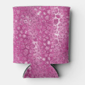 Roze witte spleet blikjeskoeler (Voorkant)