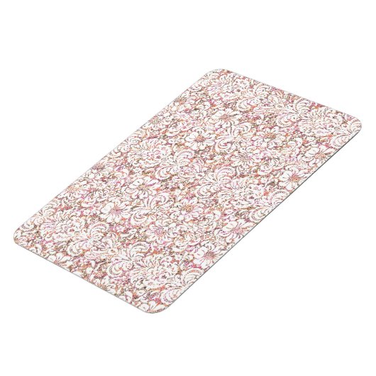 Roze witte spoelvormig ontwerp magneet (Linkerzijde)