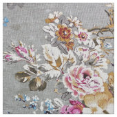  roze, witte stof textuur bloempatroon (Close Up)