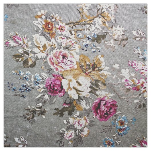  roze, witte stof textuur bloempatroon (Swatch)