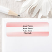  roze witte streep-label etiket (Insitu)