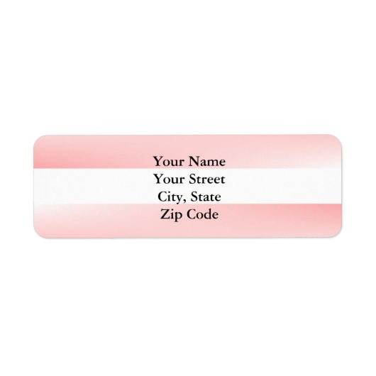  roze witte streep-label etiket (Voorkant)