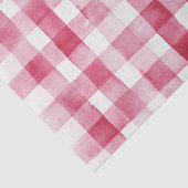 Roze Witte Strepen Verjaardag Tissuepapier (Detail)