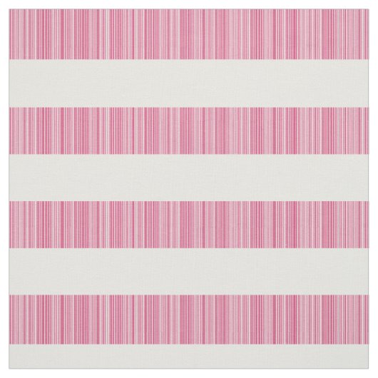 Roze, witte strepes verbinding stof (Swatch)