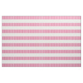 Roze, witte strepes verbinding stof (Fat Quarter)