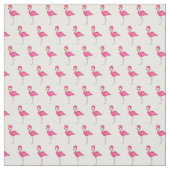  roze witte tropische vogelgriep stof (Swatch)