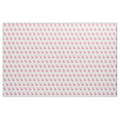  roze witte tropische vogelgriep stof (Fat Quarter)