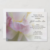 Roze witte Tulp VeerlingenVrijgezellenfeest Kaart (Voorkant)