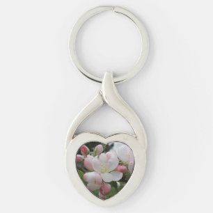 Roze/witte ventilatorhoofdketen sleutelhanger