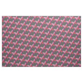 Roze witte vlinder stof (Yard (91,4 cm))