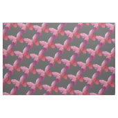 Roze witte vlinder stof (Fat Quarter)