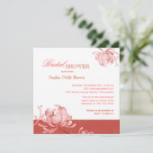 Roze witte Vrijgezellenfeest Kaart (Staand voorkant)