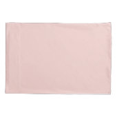 Roze & Witte Waterverf Madeliefje Kussensloop (Achterkant-Links)