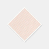 Roze & Witte xoxo Valentijnsfeest Servet (Hoek)