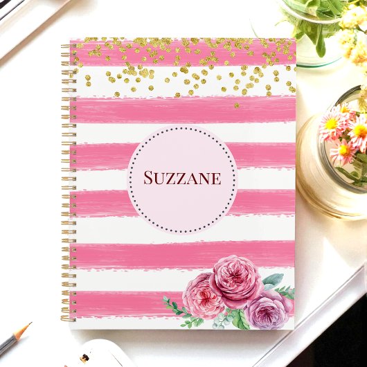 Roze witte zalon Beauty Floral Planner