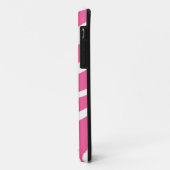 Roze witte zebra, stijlvol, stijlvol, 5 hoesje (Achterkant/links)