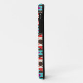 Roze woestijn Native American patroon iPhone4 hoes (Achterkant/links)