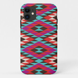Roze woestijn Native American patroon iPhone4 hoes