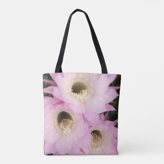 roze woestijnblaadjes tote bag (Achterkant)