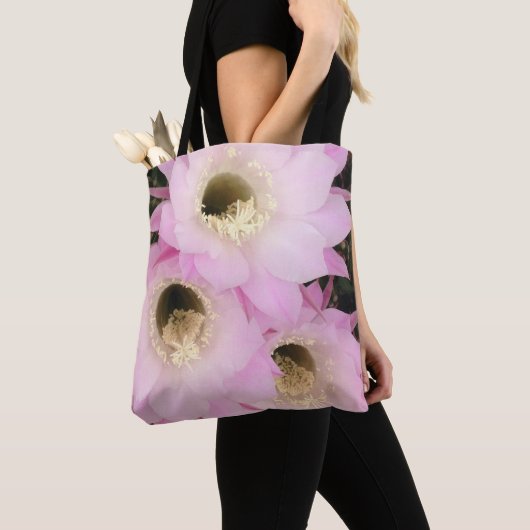 roze woestijnbloemblaadjes tote bag (Dichtbij)