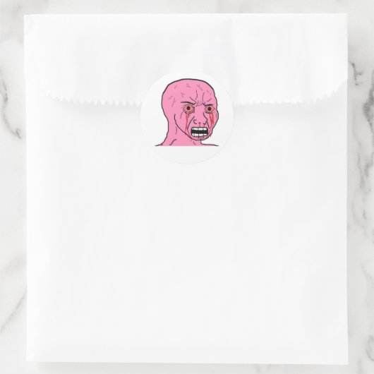 Roze Wojak stickers (Tas)