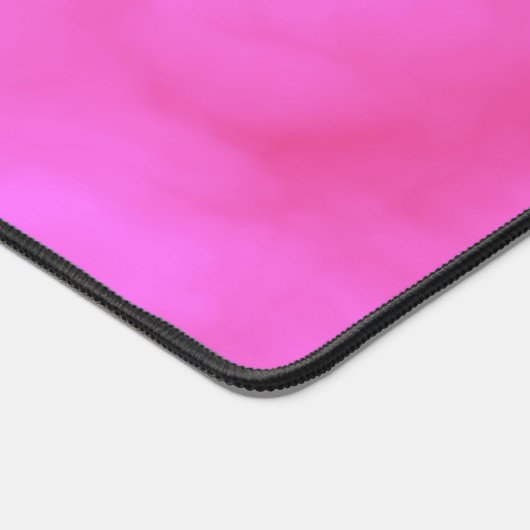 Roze wolk bureaumat (Hoek)