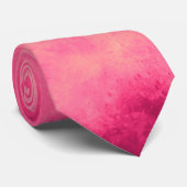 Roze Wolk Effect Necksjaal Stropdas (Opgerold)