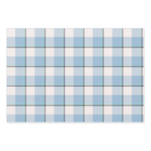 Roze wolk en blauwe lagune kariert