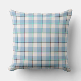 Roze wolk en blauwe lagune Plaid Worp Kussen