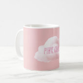 Roze Wolk Koffiemok (Voorkant links)