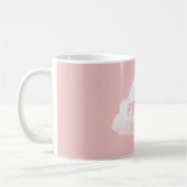 Roze Wolk Koffiemok (Links)