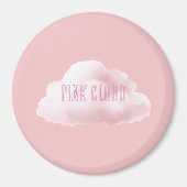 Roze Wolk Magneet (Voorkant)