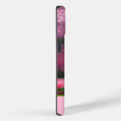 Roze wolk van Sakura Cherry Blossom met Initialen Case-Mate iPhone Case (Achterkant / Rechts)