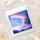 Roze wolken bedankzakje (Geknipt)