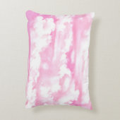 Roze wolken Decor klaar om aan te passen Accent Kussen (Achterkant (Verticaal))