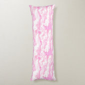 Roze wolken Decor klaar om aan te passen Lichaamskussen (Achterkant (Verticaal))