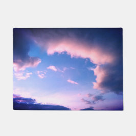 Roze wolken deurmat