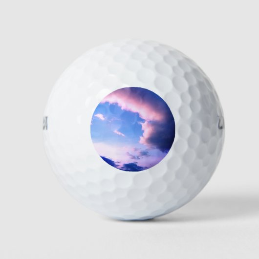 Roze wolken golfballen (Voorkant)