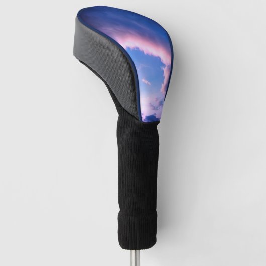 Roze wolken golfheadcover (Schuin)
