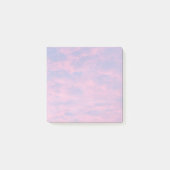 Roze wolken in de blauwe hemel post-it® notes (Voorkant)