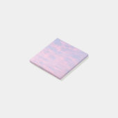 Roze wolken in de blauwe hemel post-it® notes (Schuin)