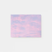 Roze wolken in de blauwe hemel post-it® notes (Voorkant)