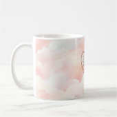 Roze Wolken Liefdeshart Koffiemok (Links)