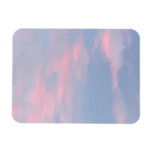  roze wolken magneet (Horizontaal)