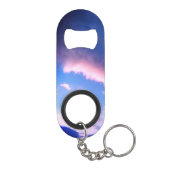 Roze wolken mini flessenopener (Achterkant)